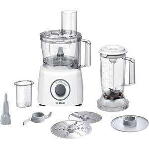 Bosch Haushalt MCM3200W Foodprocessor 800 W Wit, Grijs