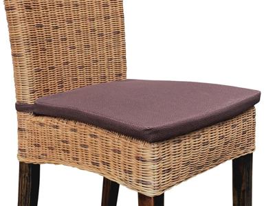 Eva - zitkussen - prairie brown - microvezel - 43x42 cm