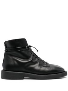 Marsèll bottines en cuir à lacets - Noir