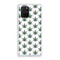 Weed: Samsung Galaxy S10 Lite Transparant Hoesje