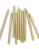 HEMA Taartkaarsjes 11.5cm Goud - 10 Stuks