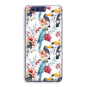 Bloemen tukan: Honor 9 Transparant Hoesje