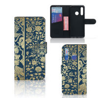 Huawei P Smart Plus (2019) Hoesje Beige Flowers - thumbnail