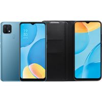 OPPO A15 32GB Blauw + OPPO Book Case Zwart - thumbnail