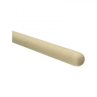 Trapleuning eiken onbehandeld rond 40 mm 300 cm