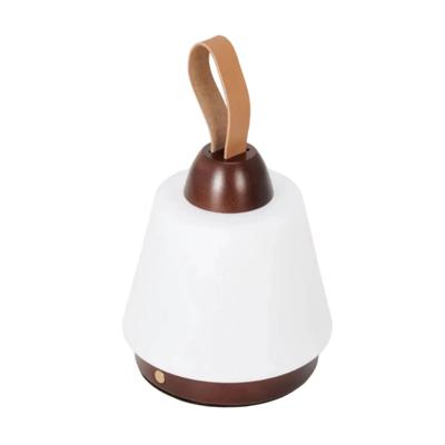 Tafellamp oplaadbaar Liv donkerbruin