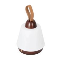 Tafellamp oplaadbaar Liv donkerbruin