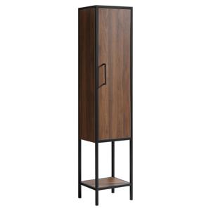 Differnz Industrial kolomkast FSC® | walnut | 35 x 30 x 160 cm
