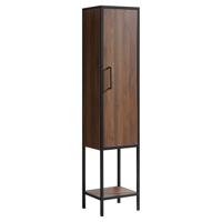 Differnz Industrial kolomkast FSC® | walnut | 35 x 30 x 160 cm