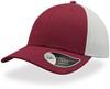 Atlantis AT669 Campus Cap - Burgundy/White - One Size