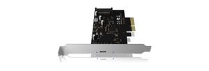 ICY BOX IB-PCI1901-C32 1 + 1 poorten USB 3.2 Gen 2x2-controllerkaart USB-C 3.2 Gen 2 PCIe