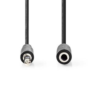 Nedis CAGL22050BK50 audio kabel 5 m 3.5mm Zwart