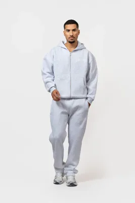 Equalité Oliver Oversized Full Zip Hoodie Grijs - Maat XXL - Kleur: Grijs | Soccerfanshop