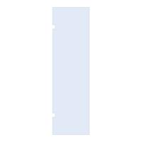 BRAUER Wand 70 helder glas enkelzijdige uitsparingen