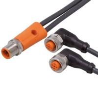 ifm Electronic EVC439 Verbindingskabel Aantal polen (sensoren): 4, 5 Stekker, recht, Bus, haaks 5 m 1 stuk(s)