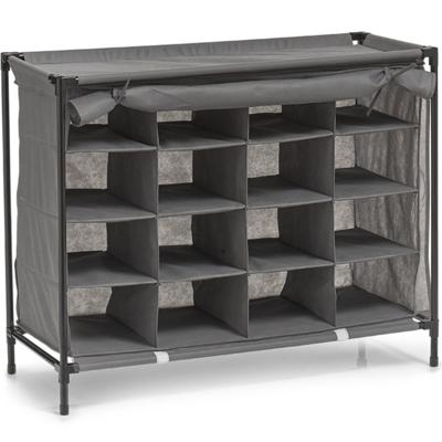 Zeller Mobiele opvouwbare schoenenkast - 84 x 35 x 66 cm - Opbergers - Schoenenkasten