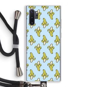 Bananas: Samsung Galaxy Note 10 Plus Transparant Hoesje met koord