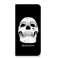 Mobiel BookCase Samsung Galaxy A55 Skull Eyes