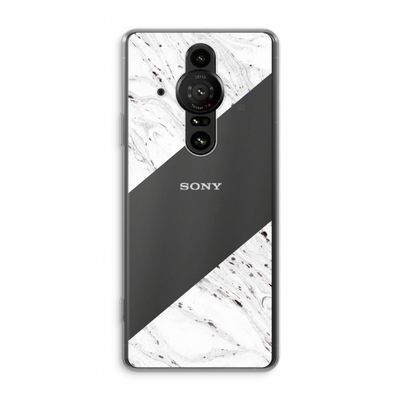 Biggest stripe: Sony Xperia Pro-I Transparant Hoesje