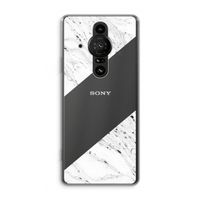 Biggest stripe: Sony Xperia Pro-I Transparant Hoesje