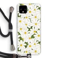 Summer Daisies: Pixel 4 XL Transparant Hoesje met koord
