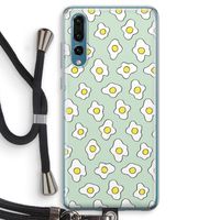 Spiegeleitjes: Huawei P20 Pro Transparant Hoesje met koord
