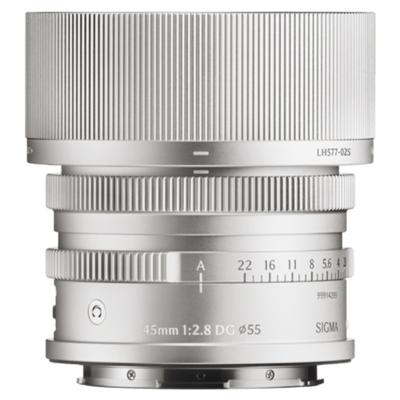 SIGMA 45mm f/2.8 DG Contemporary L-mount - Zilver