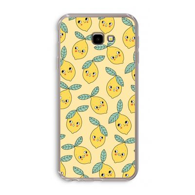 Citroenen: Samsung Galaxy J4 Plus Transparant Hoesje