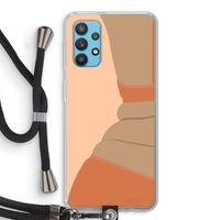 Bikini: Samsung Galaxy A32 4G Transparant Hoesje met koord