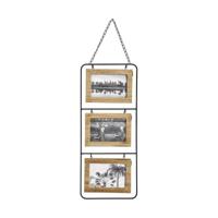 Muurfotlijst Atmosphera 3 fotos Hout MDF (52 x 22 cm)