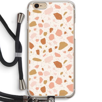 Terrazzo N°18: iPhone 6 / 6S Transparant Hoesje met koord