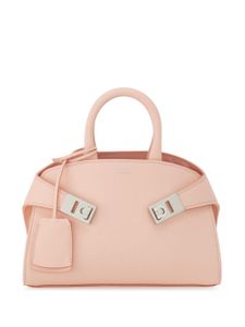 Ferragamo sac à main Hug médium en cuir - Rose