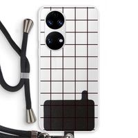 Rooster: Huawei P50 Transparant Hoesje met koord