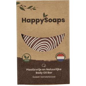 Happysoaps Body oil bar sweet sandelwood