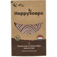 Happysoaps Body oil bar sweet sandelwood