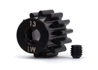 Traxxas - Gear, 13-T pinion (1.0 metric pitch) (fits 5mm shaft)/ set screw (TRX-6483X) - thumbnail