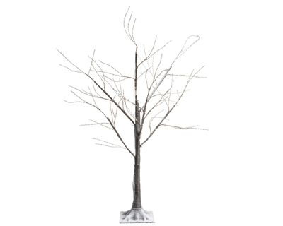 Micro LED berk buiten 150 cm 400L bruin/warm wit Kerst KSD - Ksd