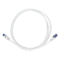 LogiLink C6A021S netwerkkabel Wit 0,5 m Cat6a S/FTP (S-STP) - thumbnail