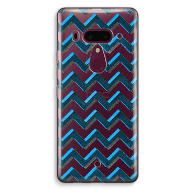 Onderbroken lijn: HTC U12+ Transparant Hoesje