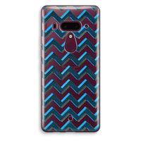 Onderbroken lijn: HTC U12+ Transparant Hoesje