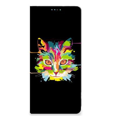 OPPO A98 5G Magnet Case Cat Color OPPO A98 5G Magnet Case Cat Color