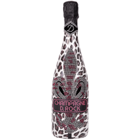 Champagne D.Rock Leopard Rosé