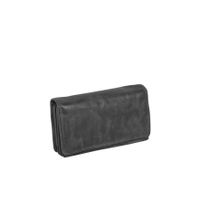 Justified Bags Justified® - Roma - Portemonnee - Wallet - Leer - Zwart