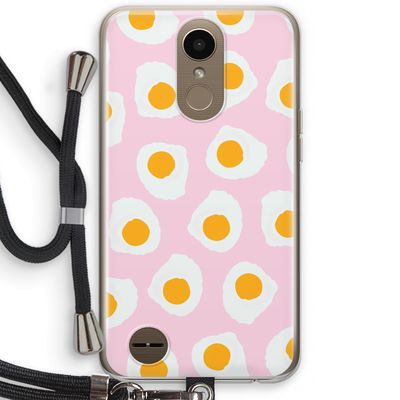 Dancing eggs: LG K10 (2017) Transparant Hoesje met koord