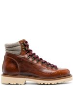 Brunello Cucinelli bottines à chevilles rembourrées - Marron