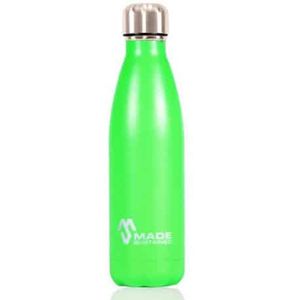 Made Sustained RVS waterfles - 500 ml - Green Hero
