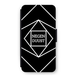 Negenduust geometrisch: iPhone 12 Flip Hoesje