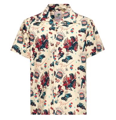 King Kerosin Rockabilly Devil Shirt-L