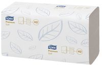 Papieren handdoek Tork H2 multifold Premium kwaliteit 2 laags wit 100288 - thumbnail