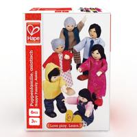 Hape poppenhuis familie aziatisch
